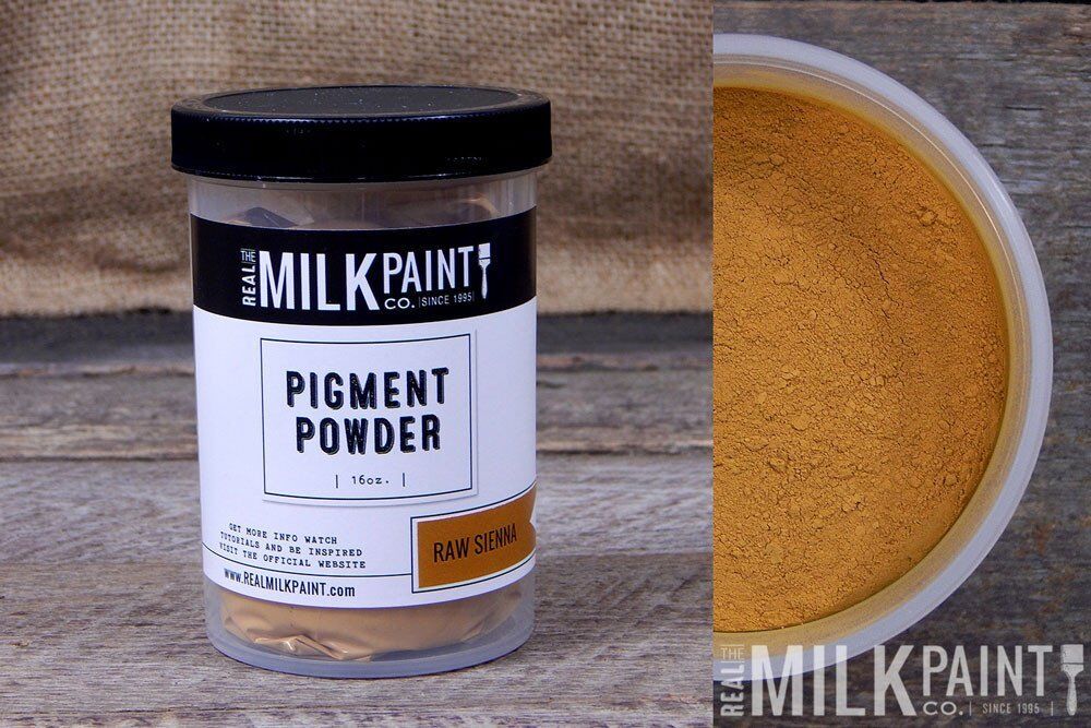 Raw Sienna Pigment Powders